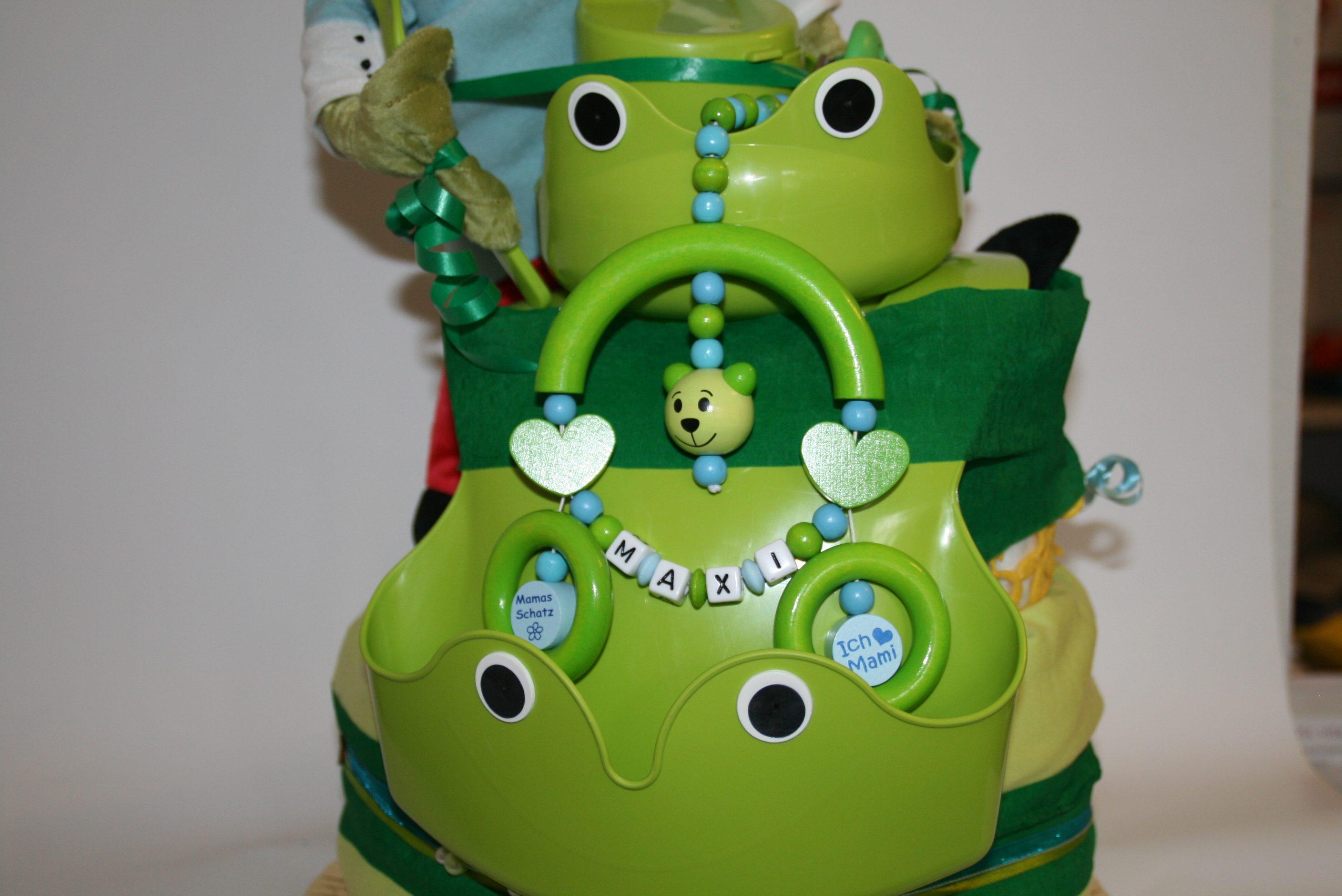 Windeltorte Frosch