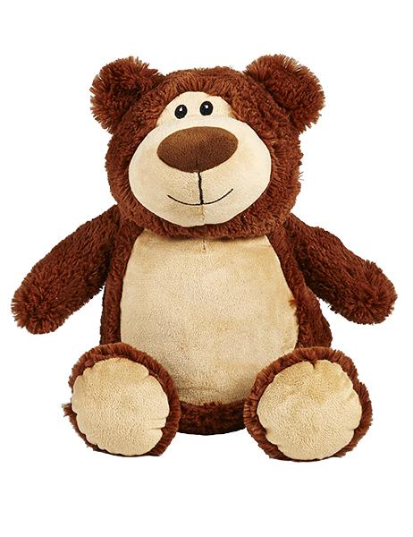 Weißer Bär — Rote Nase - Dein personalisierter Teddybär