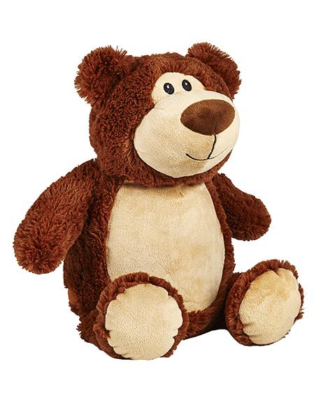 Weißer Bär — Rote Nase - Dein personalisierter Teddybär