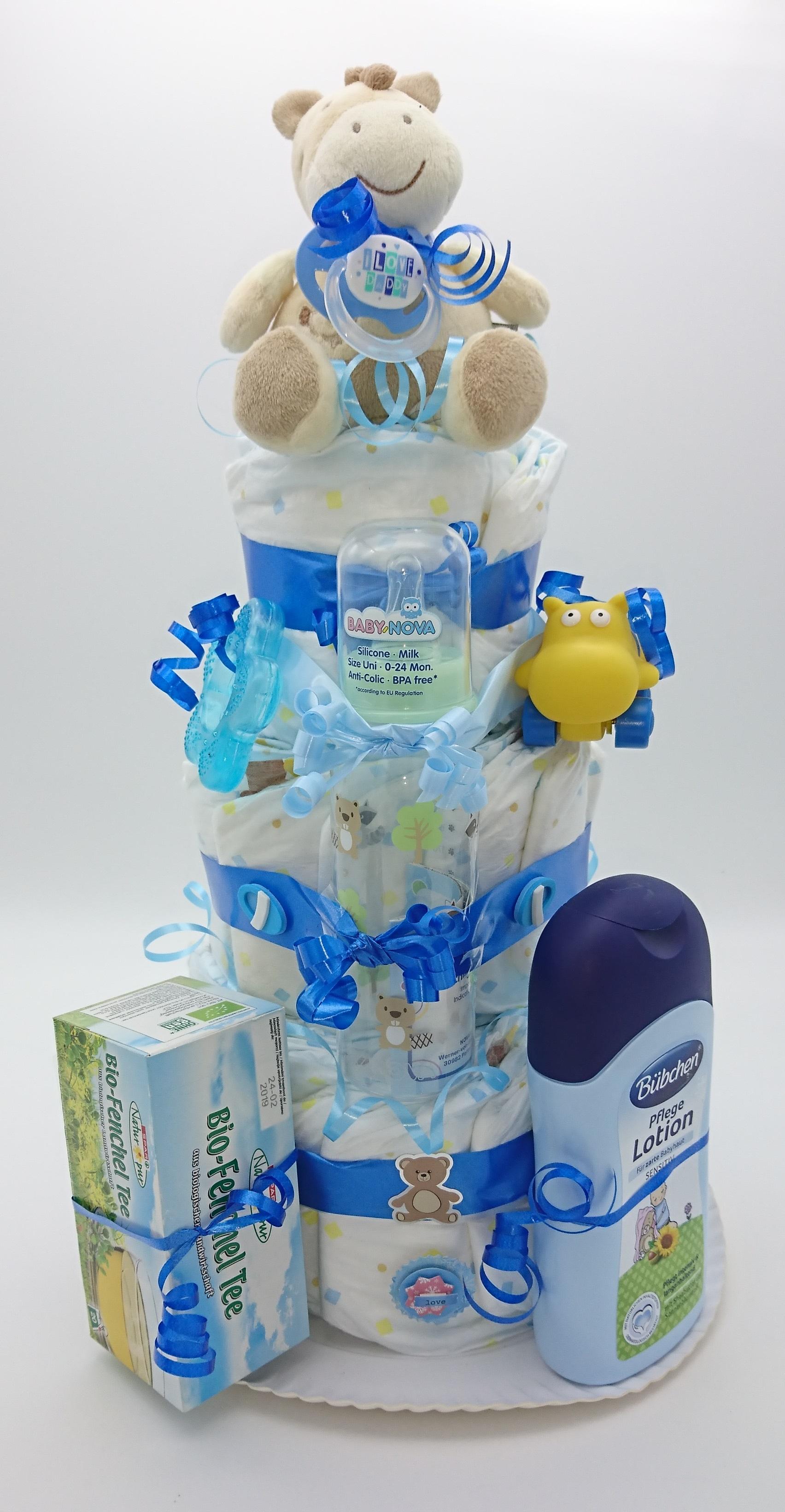 Windeltorte Maxi Blue