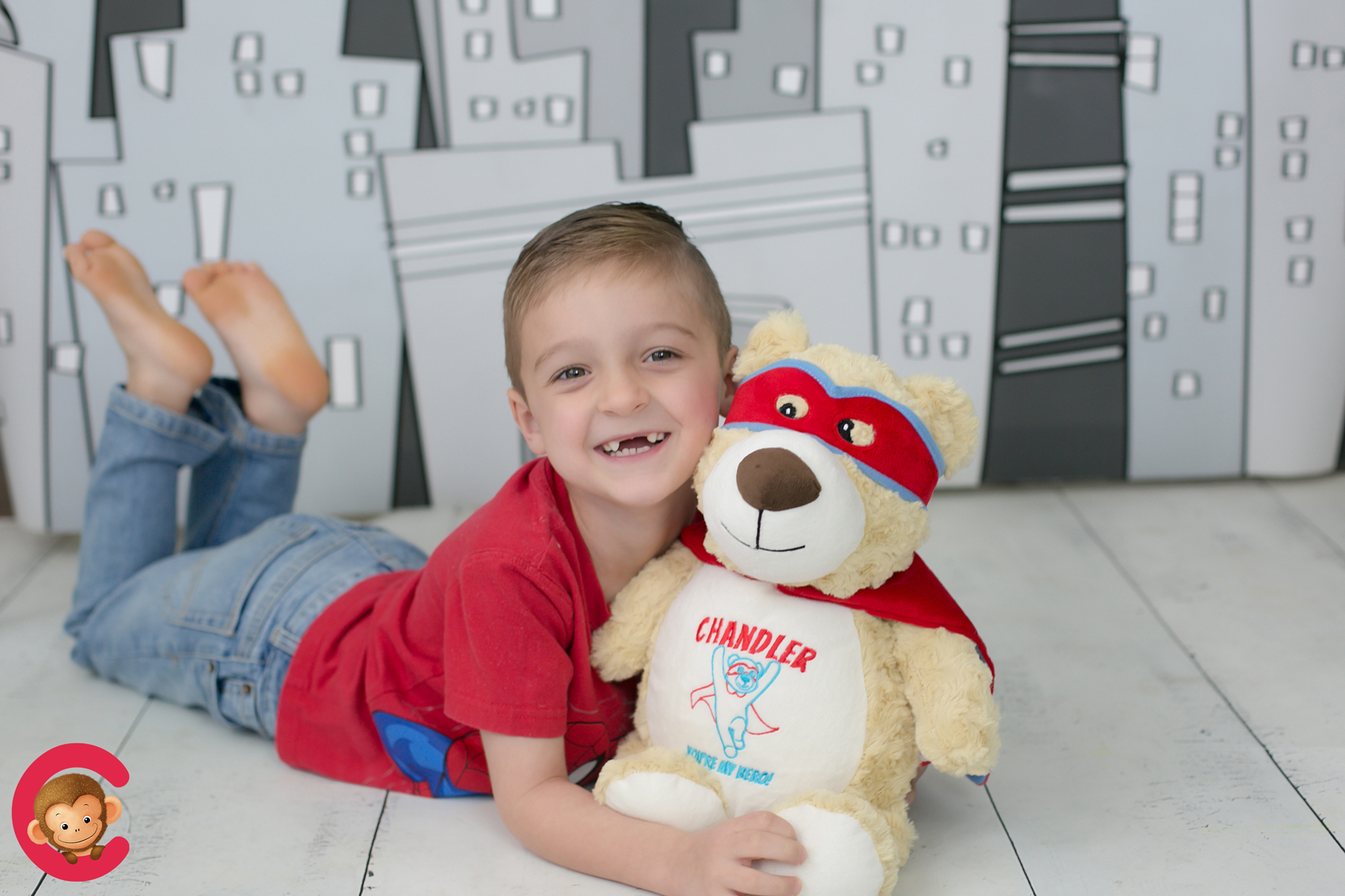 Stofftier - Hero Bear - Ein personalisierter Teddybär