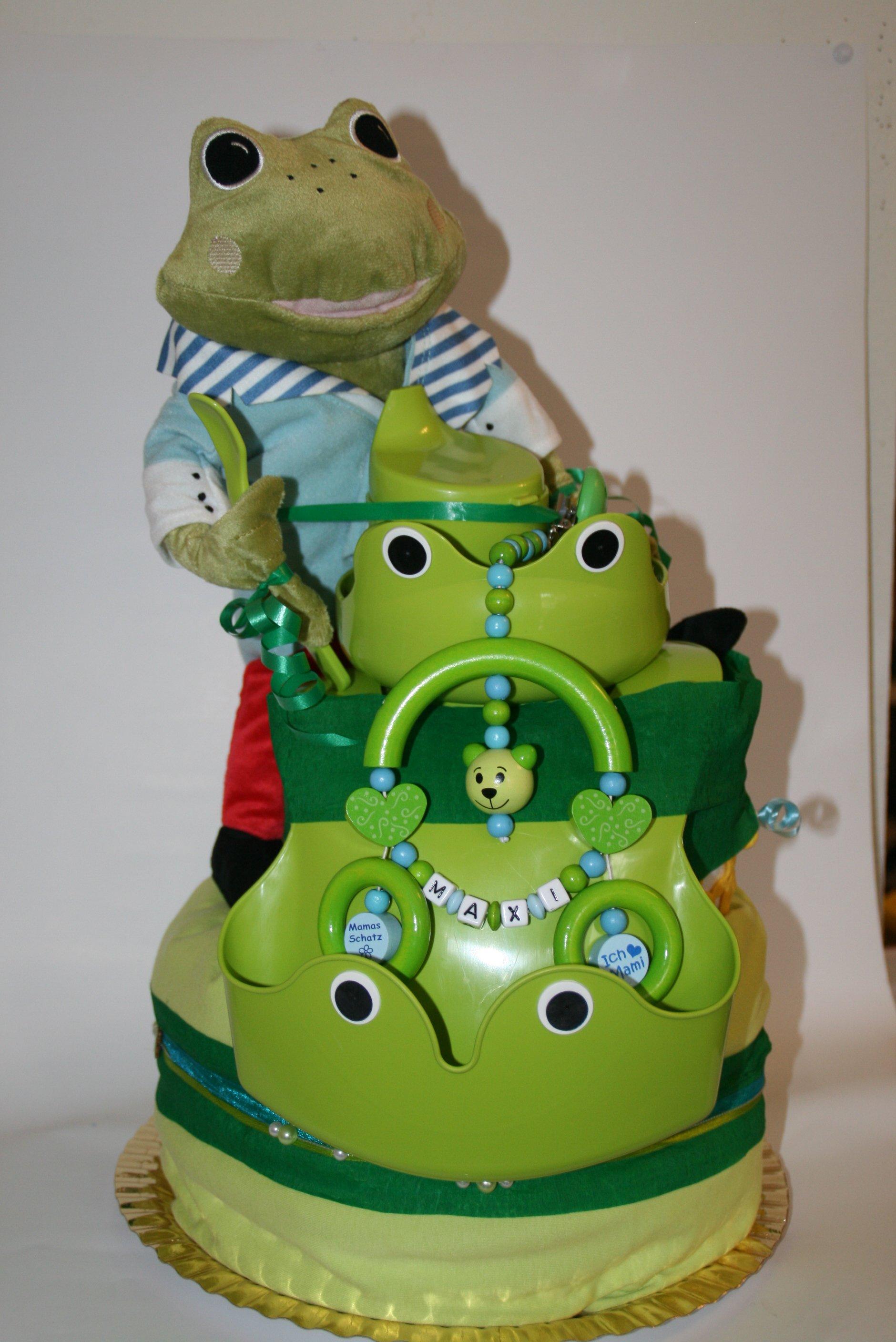 Windeltorte Frosch