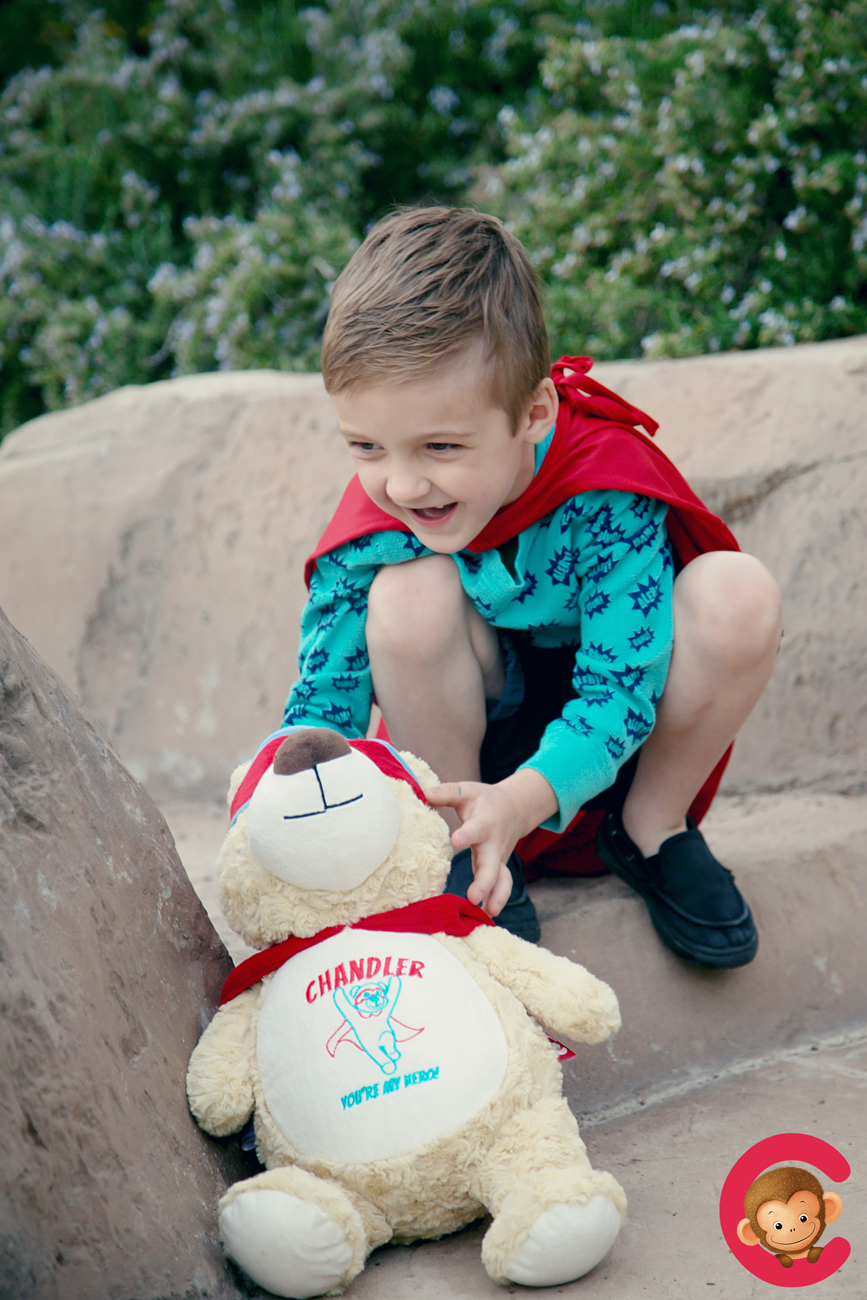 Stofftier - Hero Bear - Ein personalisierter Teddybär