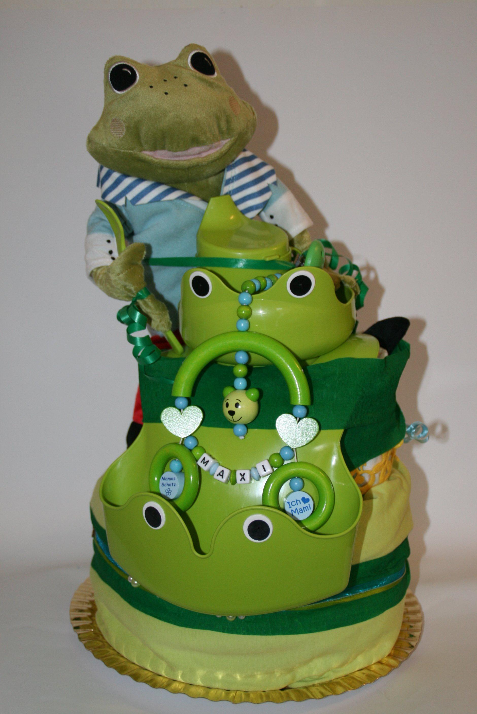 Windeltorte Frosch