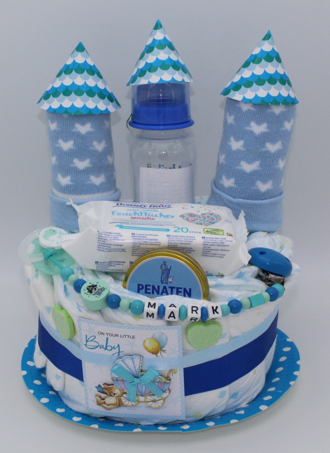 Windeltorte Ritterburg