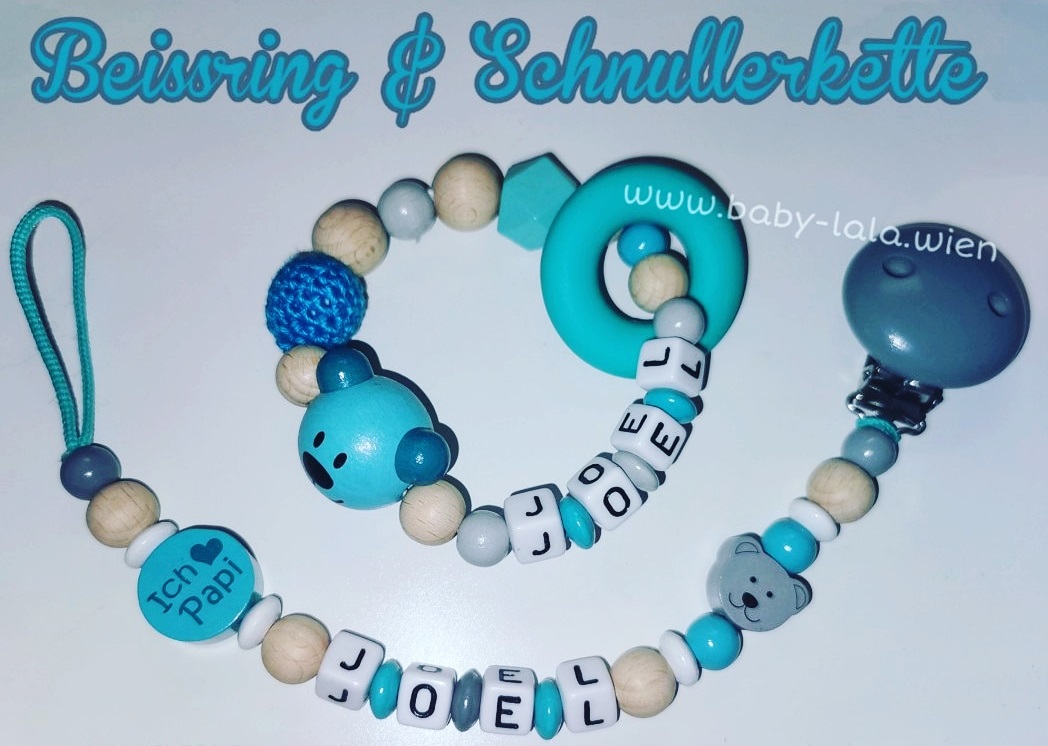 GreifRing mit Schnullerkette Set 