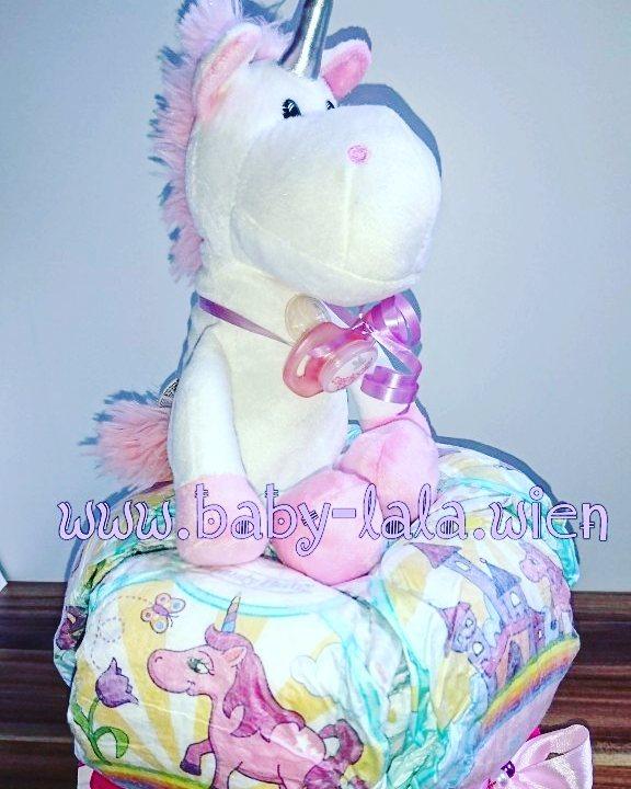 Windeltorte Einhorn
