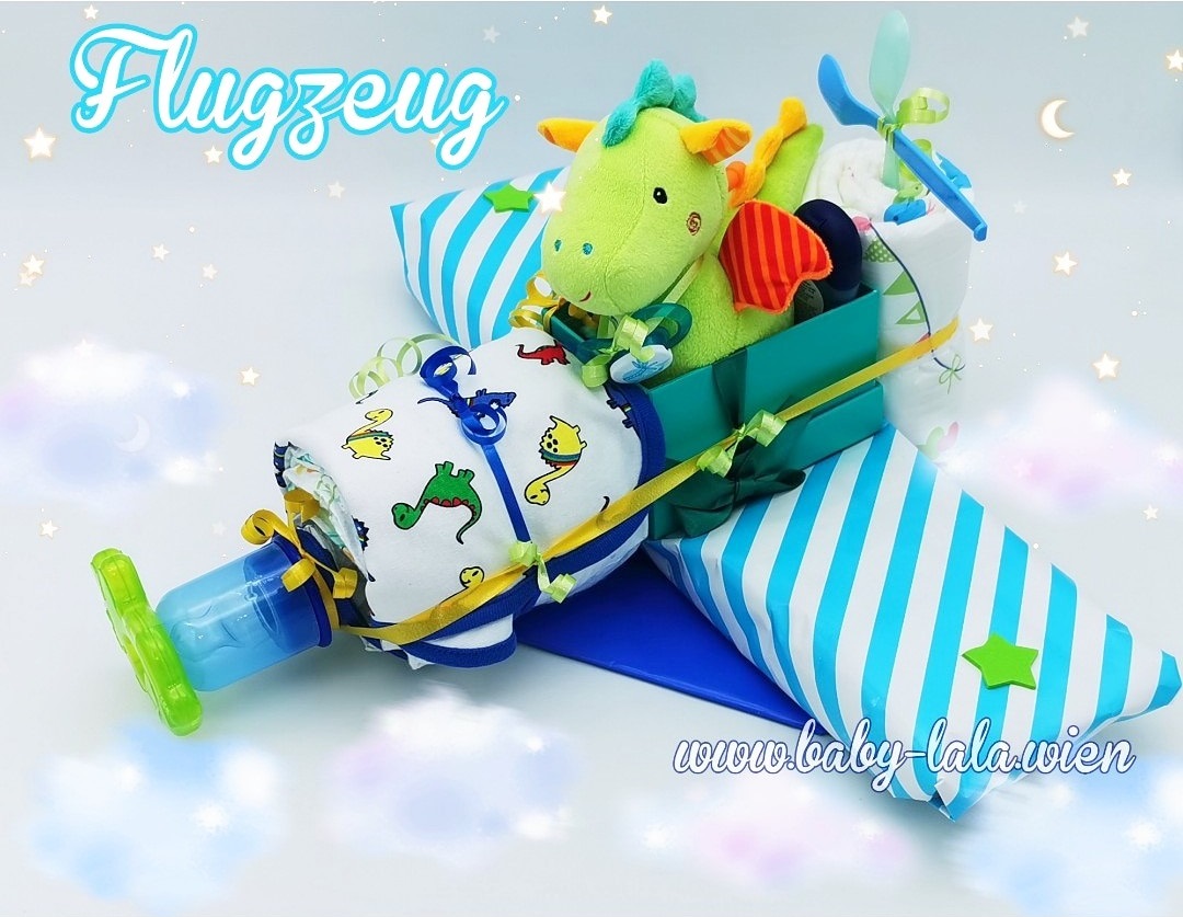 Windeltorte Flugzeug