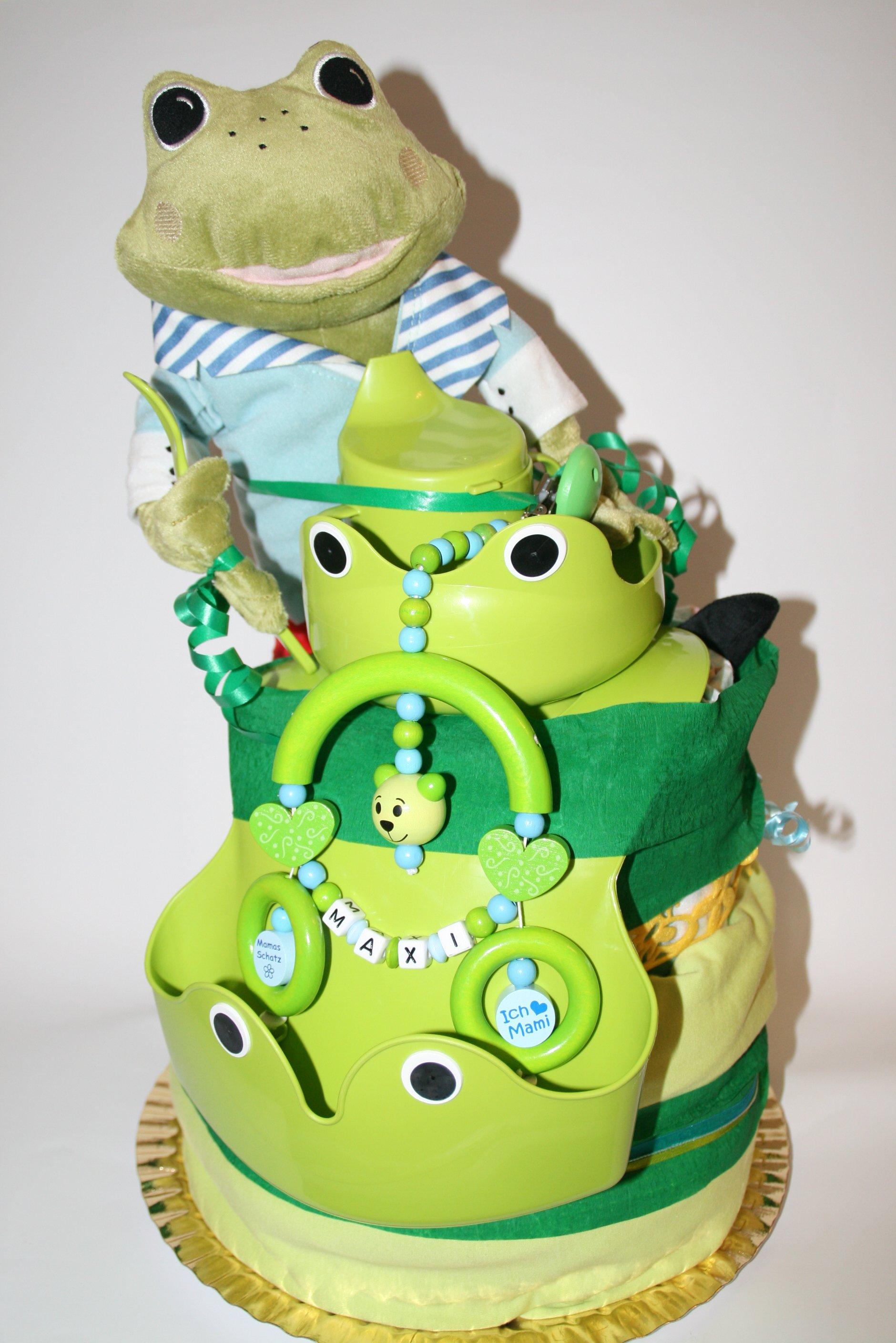 Windeltorte Frosch