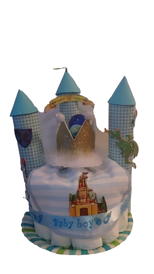 Windeltorte Ritterburg
