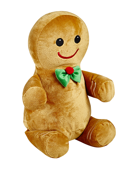 Stofftier - Gingerbread Man Teddy Bear - Dein personalisierter Lebkuchenmann